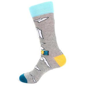 Men's Paper Novelty Socks